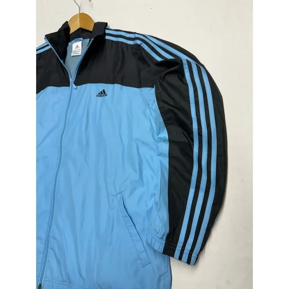Vintage adidas windbreaker jacket full zipper Mens size XL AZFO01- 2006